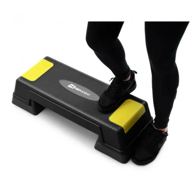 Степ платформа Hop-Sport HS-PP020AS черно-желтая Степ платформа Hop-Sport HS-PP020AS черно-желтая
