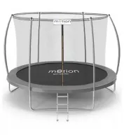 Батут Jumi Motion Sport Line Premium 10ft (305 см) с внутренней сеткой серый