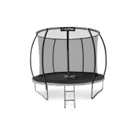 Батут Outtec Premium 10ft (312cm) чорно-сірий із внутрішньою сіткою