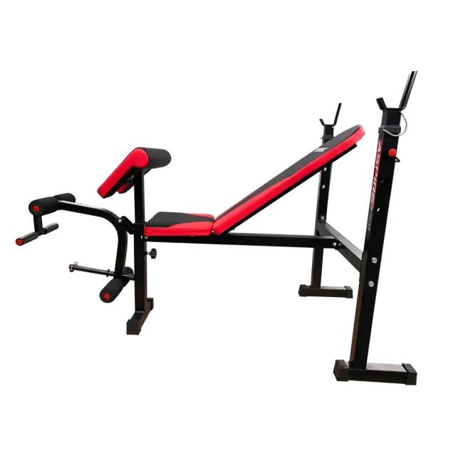 Скамья для жима York Fitness ASPIRE 320 со стойкой для штанги и партой Скотта