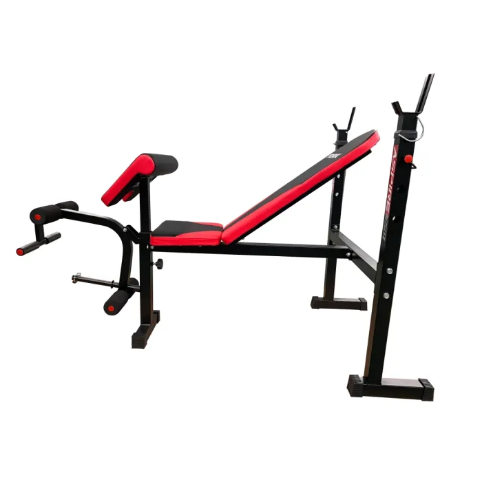 Лава для жиму York Fitness ASPIRE 320 зі стійкою для штанги та партою Скотта