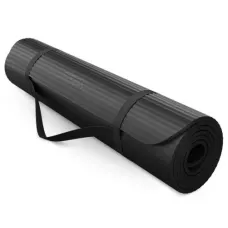 Коврик для йоги TX-019NGM NBR 1см 190х80 черный