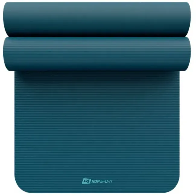 Коврик для йоги Hop-Sport HS-NB016GM NBR 1,5см темный морской