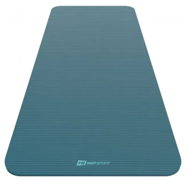 Коврик для йоги Hop-Sport HS-NB016GM NBR 1,5см темный морской