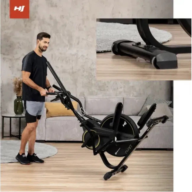 Орбитрек магнитный Hop-Sport HS-450B Dynamic черно-золотистый