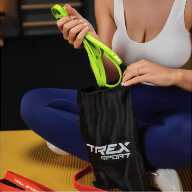Набор резинок для фитнеса Trex Sport TX-004PB Power Band 4в1 2-41кг