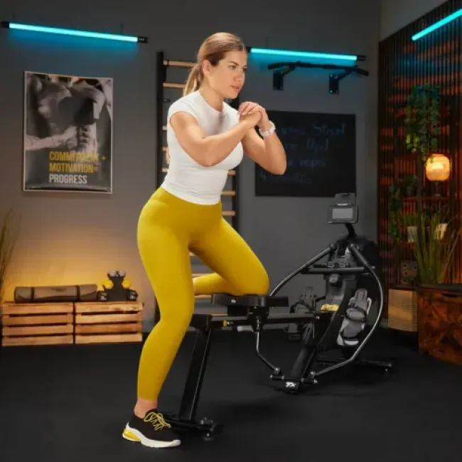 Веслуватий тренажер Trex Sport APRON TX-880RM аеромагнітний чорний