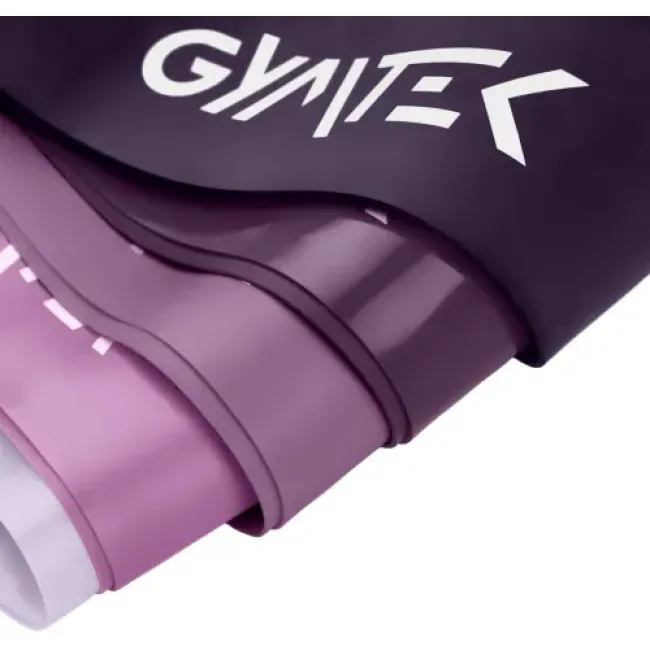 Набор резинок для фитнеса Gymtek 0,5-30кг фиолетовый