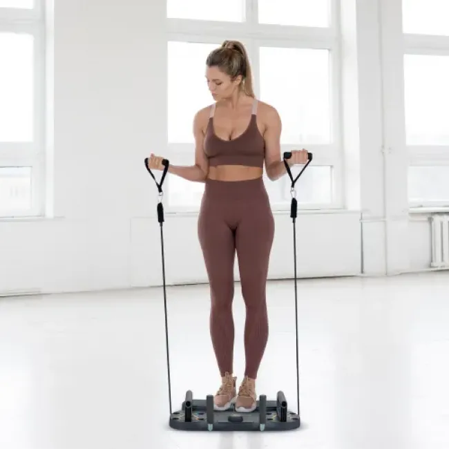 Доска для отжиманий Gymtek Multi Push Up Board серый