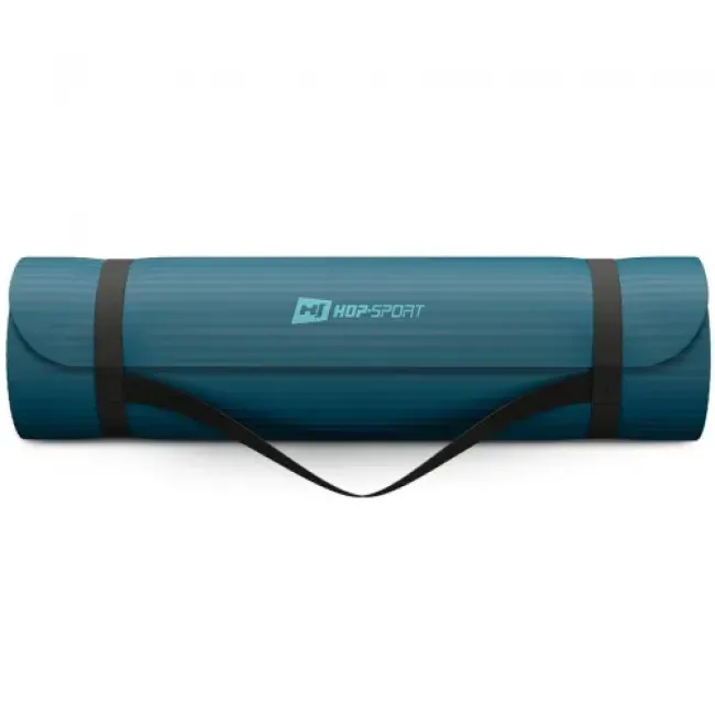 Коврик для йоги Hop-Sport HS-NB016GM NBR 1,5см темный морской