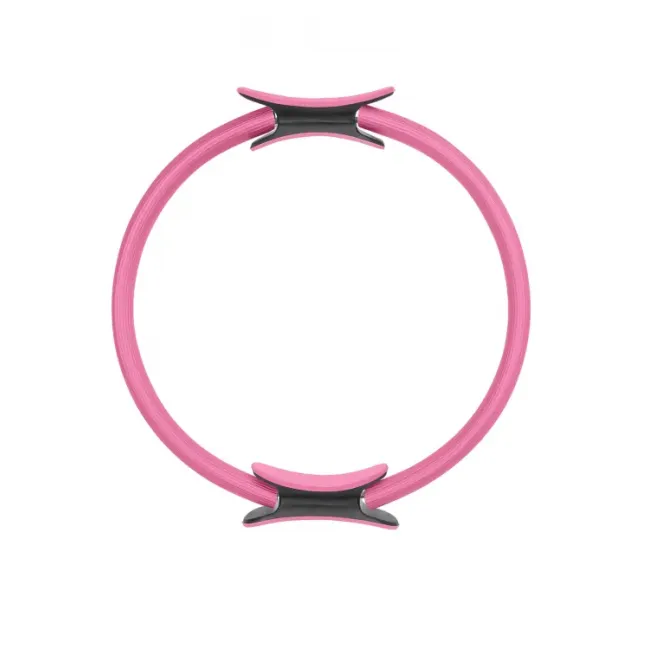 Кольцо для пилатеса Gymtek армированное стекловолокно 38см розовый