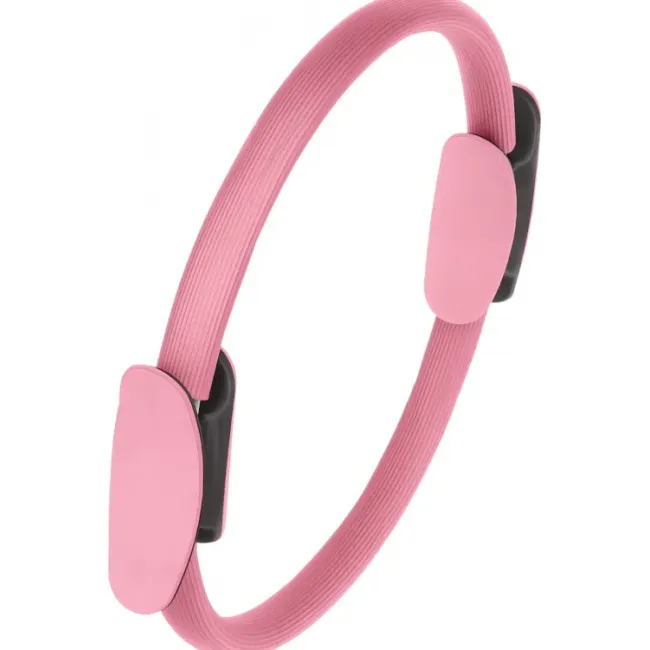 Кольцо для пилатеса Gymtek армированное стекловолокно 38см розовый