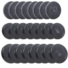 Набор композитных дисков Elitum Titan 140 кг для гантелей и штанг