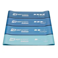 Набір резинок для фітнесу Hop-Sport 600x75 mm HS-L675RLB синій