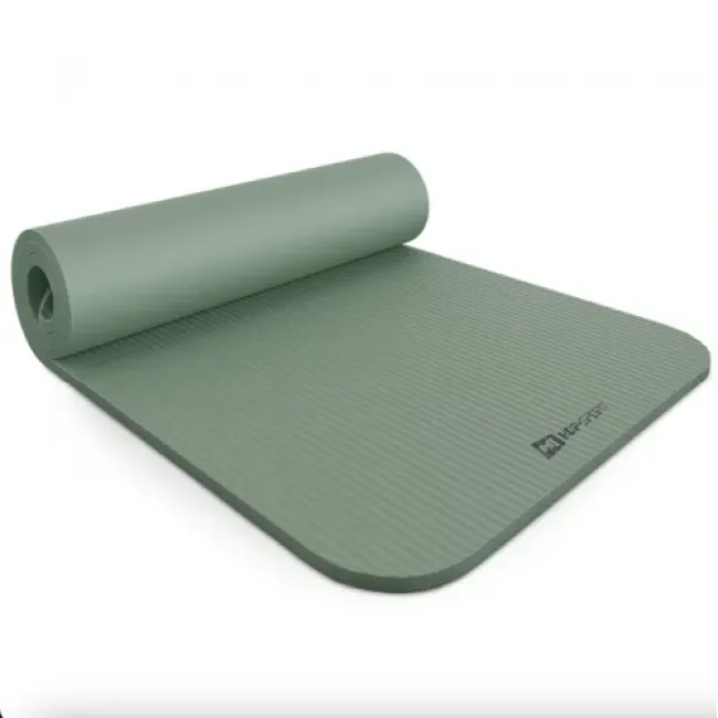 Килимок для йоги Hop-Sport HS-NB015GM NBR 1,5см оливковий