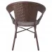 Набор садовой мебели Jumi SATURN стол и 2 стулья коричневый