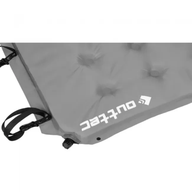 Самонадувающийся коврик Outtec с подушкой серый