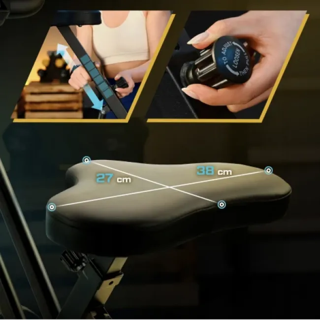 Велотренажер Trex Sport TX-340XB BRIZ магнитный черный