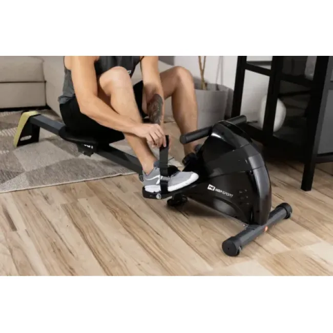 Веслуватий тренажер Hop-Sport HS-030R Boost золотистий