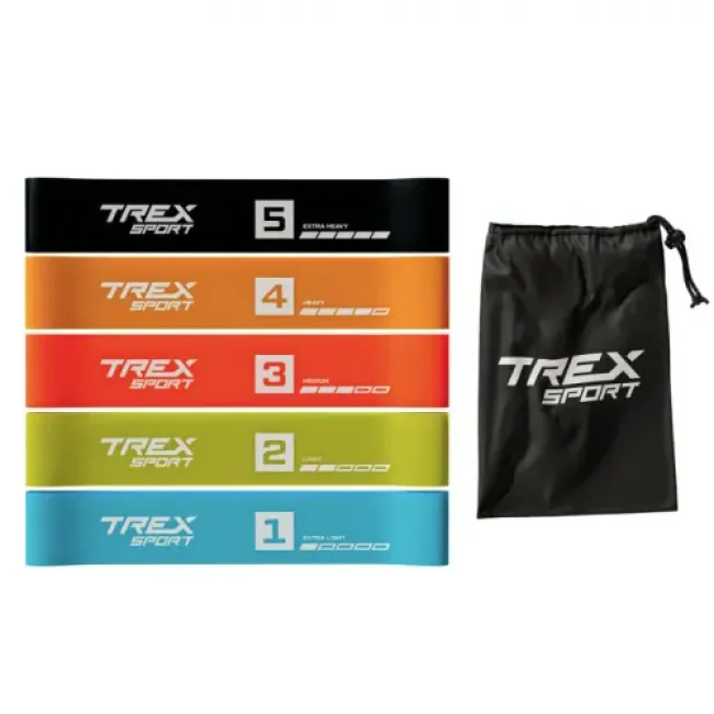 Набор резинок для фитнеса Trex Sport TX-065RBV 1-18кг