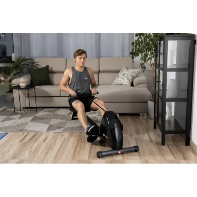 Веслуватий тренажер Hop-Sport HS-030R Boost золотистий