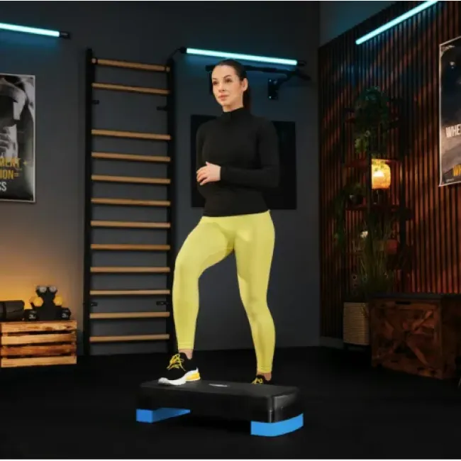 Степь платформа Trex Sport TX-030AS 3 уровня черно-голубой