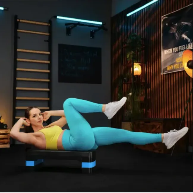Степь платформа Trex Sport TX-030AS 3 уровня черно-голубой