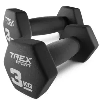 Гантели для фитнеса 3 кг 2шт неопреновые TREX Sport TX-030VD