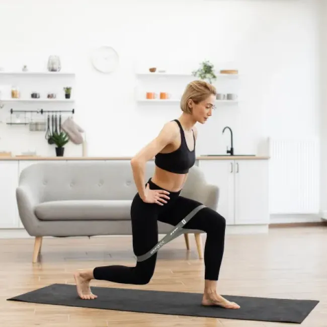 Набор резинок для фитнеса Gymtek 0,5-30кг серый