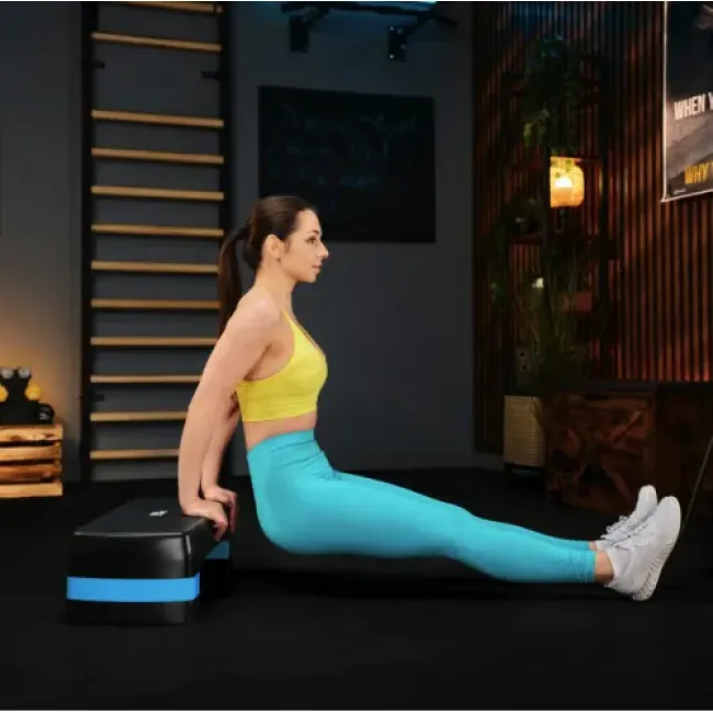 Степь платформа Trex Sport TX-030AS 3 уровня черно-голубой