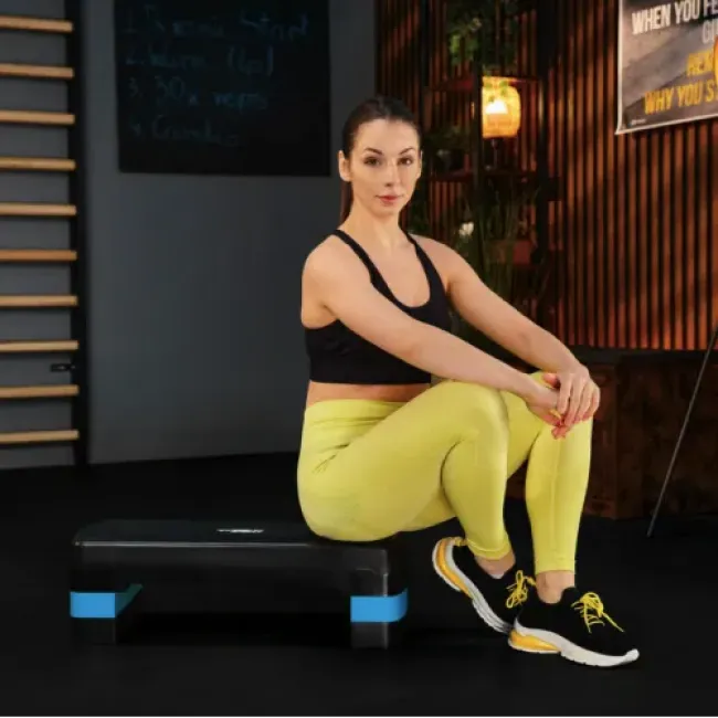 Степь платформа Trex Sport TX-030AS 3 уровня черно-голубой