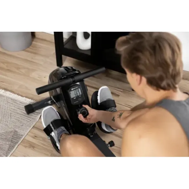 Веслуватий тренажер Hop-Sport HS-030R Boost золотистий
