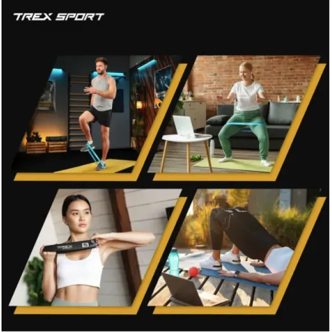 Набор резинок для фитнеса Trex Sport TX-065RBV 1-18кг