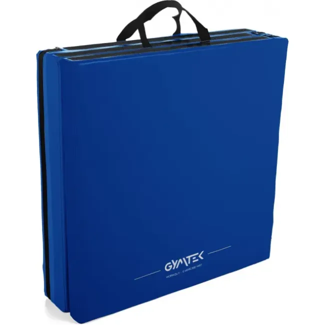 Мат гимнастический жесткий Gymtek 5см темно-синий