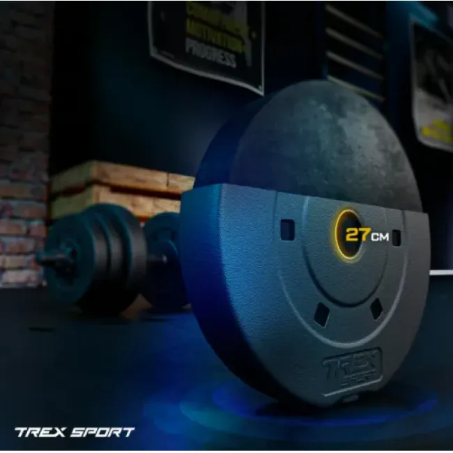 Гантелі композитні TREX Sport TX-010SK 2х10кг