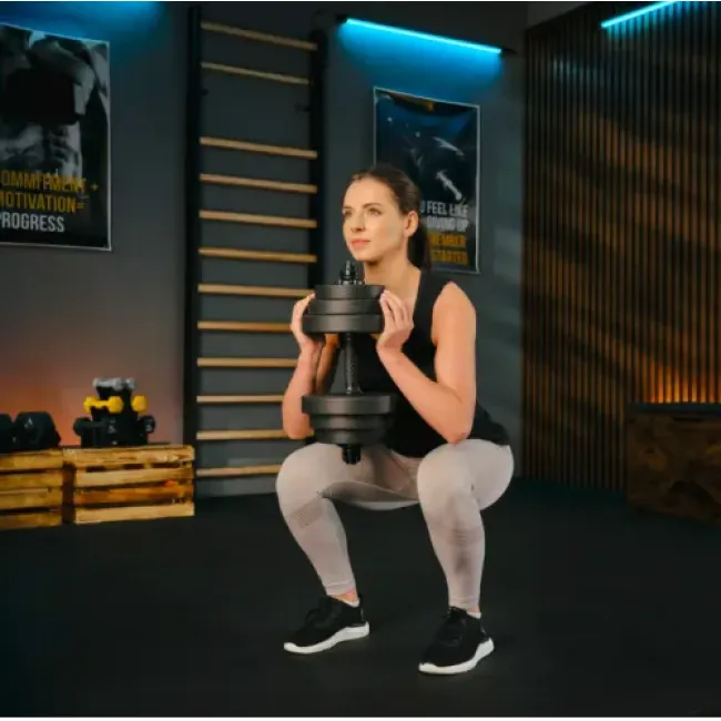 Гантелі композитні TREX Sport TX-010SK 2х10кг