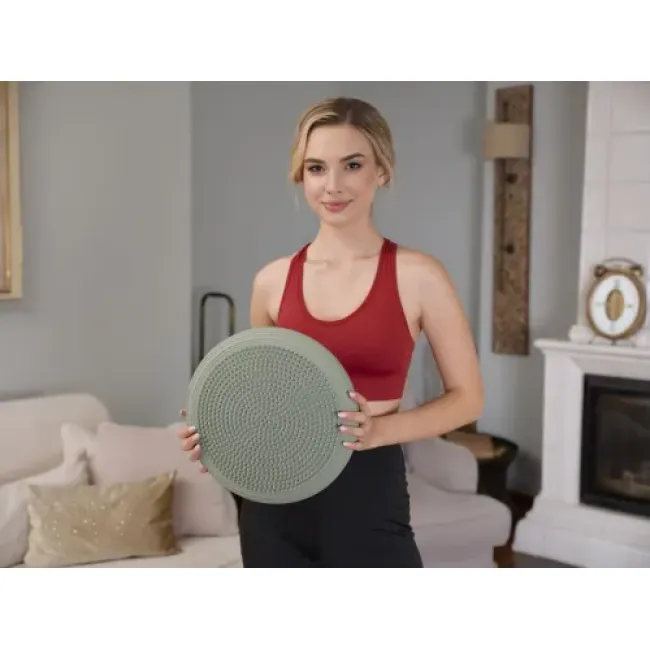 Балансировочная подушка Hop-Sport HS-R034BC серая