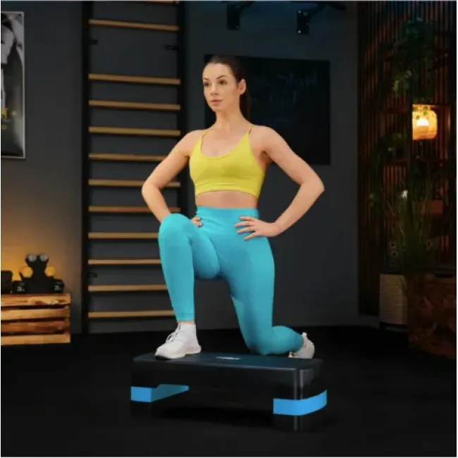 Степь платформа Trex Sport TX-030AS 3 уровня черно-голубой