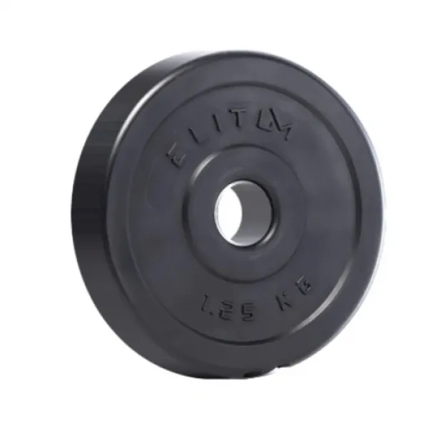 Набір композитних дисків Elitum Titan 39 кг для гантелей та штанг + 2 грифи