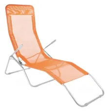 Кресло-шезлонг Jumi раскладной оранжевый
