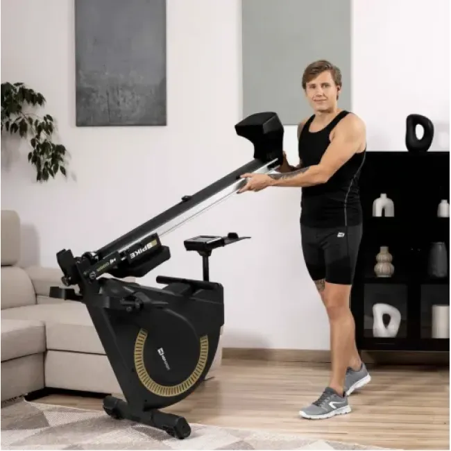 Веслуватий тренажер Hop-Sport HS-095R Spike золотий