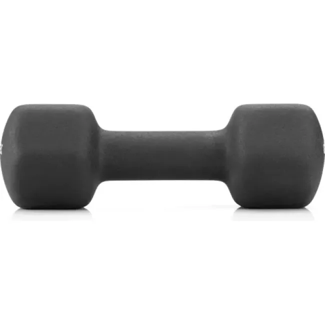 Гантелі для фітнесу неопренові Gymtek Hex 2х4кг чорний