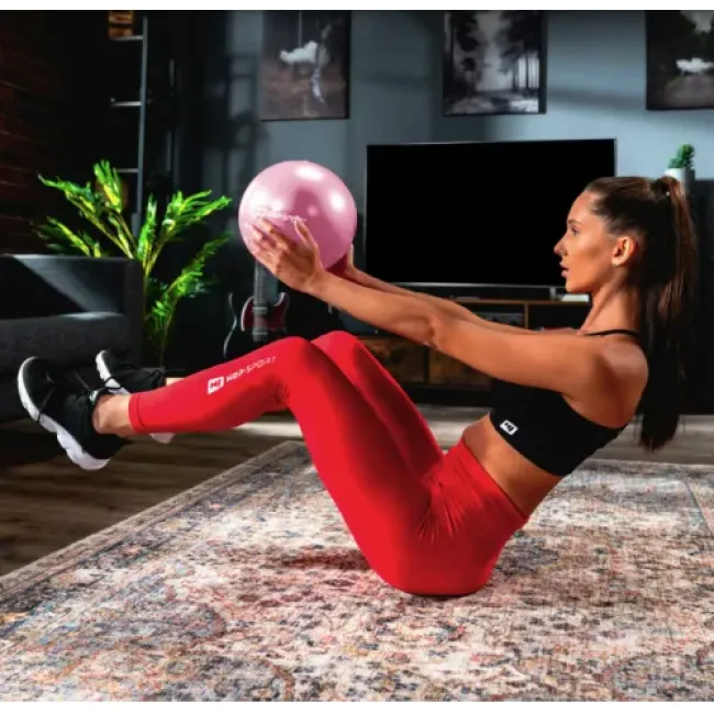 Фітбол Hop-Sport 25см рожевий