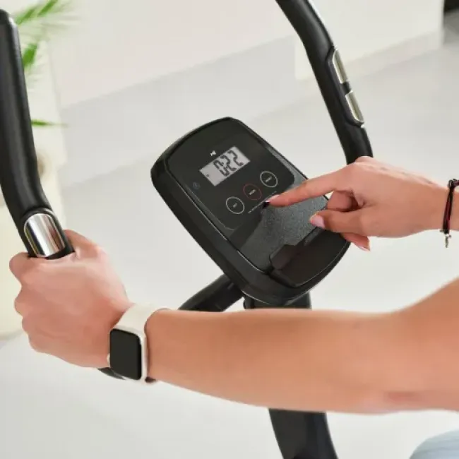 Велотренажер Hop-Sport HS-3000H Nexon магнитный серый