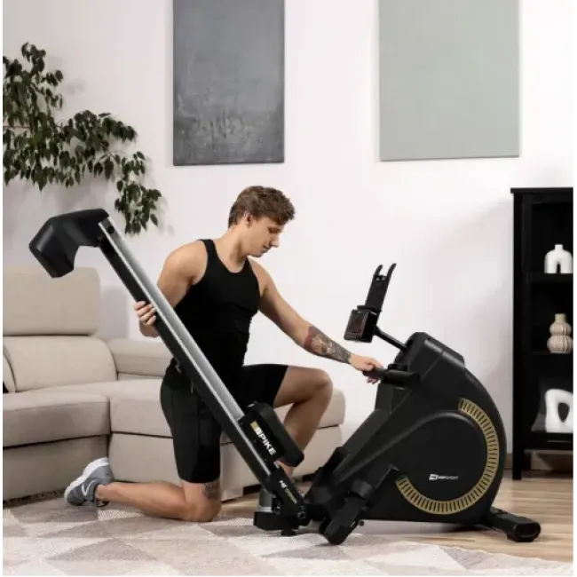 Веслуватий тренажер Hop-Sport HS-095R Spike золотий