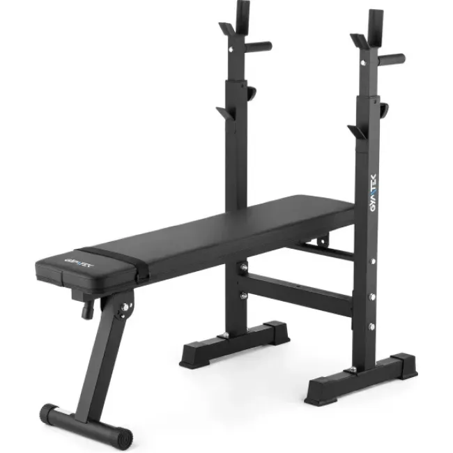 Скамья со стойками для тренировок со штангой Gymtek XL700 складная