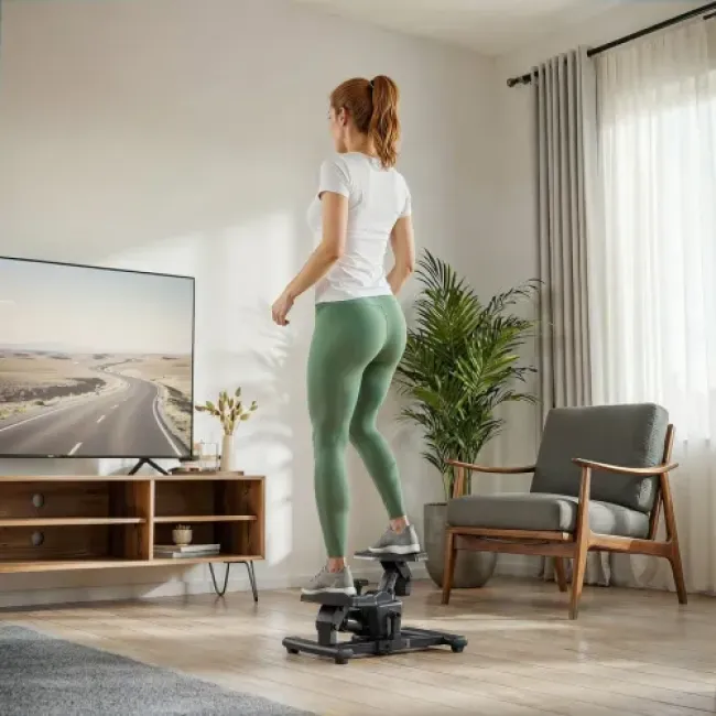 Степпер Hop-Sport HS-060S 2в1 Snash черный