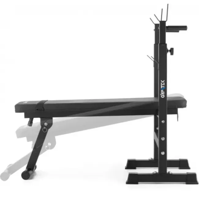 Скамья со стойками для тренировок со штангой Gymtek XL700 складная