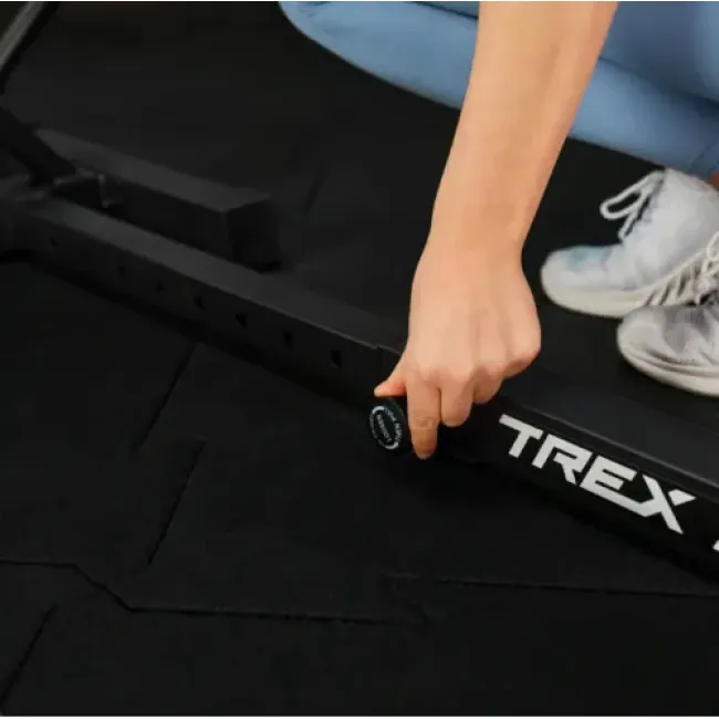 Стойки под штангу Trex Sport TX-100S регулируемые с ручками для отжиманий