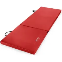 Мат гимнастический жесткий Gymtek 5см красный